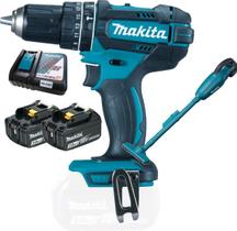 Furadeira Parafusadeira 18v Dhp482 2 Bat + Aspirador Makita