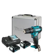 Furadeira Parafusadeira 2 Baterias 12v Makita Hp333 + Maleta