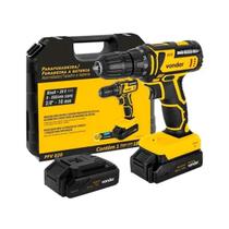 Furadeira Parafusadeira 2 Baterias 20v Pfv020 S/ Fio Vonder