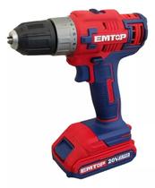 Furadeira Parafusadeira 20V 45Nm com Carregador e Bateria de 2Ah