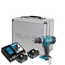 Furadeira Parafusadeira 2Bat 18v 5ah Makita Dhp453 Carregador Rápido Furadeira Parafusadeira 2Bat 18v 5ah Makita Dhp453 Carregador Rápido