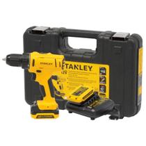 Furadeira Parafusadeira 3/8 pol. (10mm) 02 Baterias 12V SCD121S2K-BR Bivolt Stanley Furadeira Parafusadeira 3/8 pol. (10mm) 02 Baterias 12V SCD121S2K-BR Bivolt Stanley