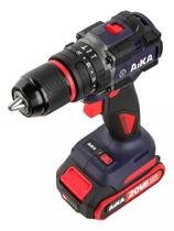 Furadeira Parafusadeira A Bateria 20v 2.0aah Aika 2 Baterias