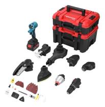 Furadeira Parafusadeira Bateria Multifuncional 9 Em 1 - BATRERIA 21 V