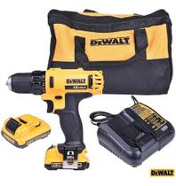 Furadeira Parafusadeira Bivolt 12v 2 Baterias Dcd710 Dewalt