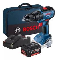 Furadeira Parafusadeira Bosch Bateria 4ah Gsb 18v-50 Bivolt + Bolsa