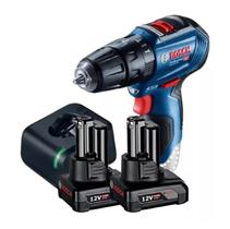 Furadeira Parafusadeira Bosch Gsb 12v-30 + 2 Baterias 4ah + Carregador Bivolt