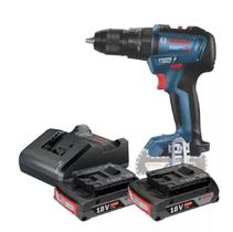 Furadeira Parafusadeira Bosch Gsb 18v-50 + 2 Baterias Carregador Bivolt