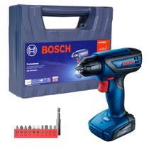 Furadeira/Parafusadeira Bosch GSR 1000 Smart 12V Bivolt Bateria Maleta Bits Furadeira/Parafusadeira Bosch GSR 1000 Smart 12V Bivolt Bateria Maleta Bits