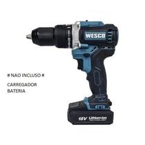 Furadeira parafusadeira de impacto 1/2 13mm sem bateria 18v wesco ws2419.9