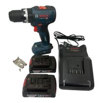 Furadeira Parafusadeira de Impacto 1/2" 18V 65 N.m GSB 18V-65 Brushless com 2 Baterias 2.0Ah Bivolt - BOSCH