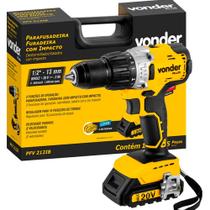 Furadeira Parafusadeira de impacto 1/2" a bateria 20V com maleta e 2 baterias - PFV 212IB (110V/220V) Furadeira Parafusadeira de impacto 1/2" a bateria 20V com maleta e 2 baterias - PFV 212IB (110V/220V)