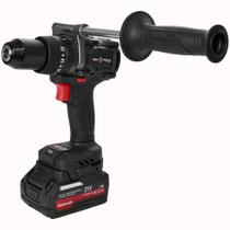 Furadeira Parafusadeira de impacto 1/2" a bateria 21V Brushless com 2 baterias - SGT-7140 (110V/220V)