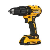 Furadeira Parafusadeira de Impacto 13mm Kit Carregador, Maleta e 2 Baterias 20V DeWalt Furadeira Parafusadeira de Impacto 13mm Kit Carregador, Maleta e 2 Baterias 20V DeWalt