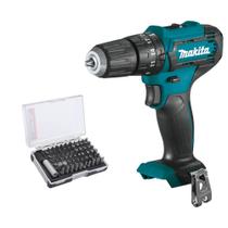 Furadeira Parafusadeira de Impacto 3/8" 12v Hp333dz Makita + Jogo Bits 61 Peças