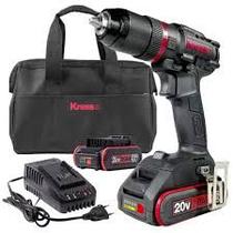 Furadeira Parafusadeira de Impacto Brushless 20V KUC30.1 Kress 2 Baterias Carregador Estojo Furadeira Parafusadeira de Impacto Brushless 20V KUC30.1 Kress 2 Baterias Carregador Estojo