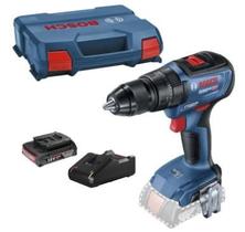 Furadeira/Parafusadeira de Impacto GSB 18V-50 2 Baterias 18V Carregador Bivolt 23 Acessórios e Maleta 06019H51E3 Bosch