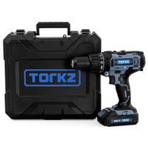 Furadeira Parafusadeira de Impacto Torkz Industrial TRB0012, Com 1 Bateria, 20 Volts Furadeira Parafusadeira de Impacto Torkz Industrial TRB0012, Com 1 Bateria, 20 Volts