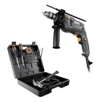 Furadeira Parafusadeira de Impacto WAP 700W com Maleta Kit - 110V / 127V