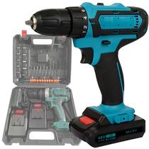 Furadeira Parafusadeira Elétrica 48v Profissional 2 Baterias Sem Fio Bivolt Linha Premium