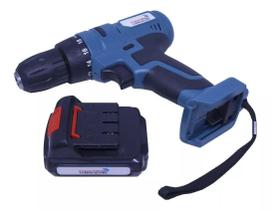 Furadeira Parafusadeira Elétrica Sem Fio Maleta E Acessórios Furadeira Parafusadeira Elétrica Sem Fio Maleta E Acessórios