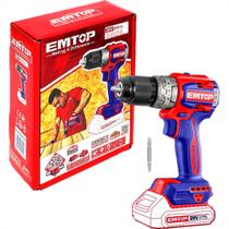 Furadeira/Parafusadeira Emtop 20V 66N S/Bat Furadeira/Parafusadeira Emtop 20V 66N S/Bat