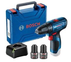 Furadeira/Parafusadeira GSR120-LI - 2 Baterias BIVOLT/12V - CARREGADOR Maleta - BOSCH