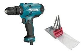 Furadeira Parafusadeira Hp0300 Makita 220v + Kit De Brocas Furadeira Parafusadeira Hp0300 Makita 220v + Kit De Brocas