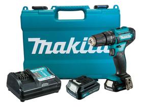 Furadeira Parafusadeira Impacto 12v 2bat Hp333dwye Makita Azul-turquesa Furadeira Parafusadeira Impacto 12v 2bat Hp333dwye Makita Azul-turquesa