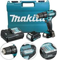 Furadeira parafusadeira impacto 12v bateria makita hp333dwe - maleta