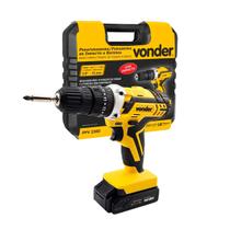 Furadeira Parafusadeira Impacto 2 Baterias Vonder 20V PFV238I Furadeira Parafusadeira Impacto 2 Baterias Vonder 20V PFV238I