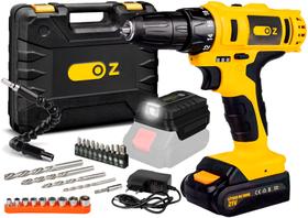 Furadeira Parafusadeira Impacto 21v + Maleta e Adaptador