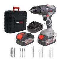 Furadeira Parafusadeira Impacto Bateria 20 Volts Motor Brushless Tork Furadeira Parafusadeira Impacto Bateria 20 Volts Motor Brushless Tork