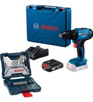 Furadeira Parafusadeira Impacto Gsb 183 Li Com Kit 33 Peças Furadeira Parafusadeira Impacto Gsb 183 Li Com Kit 33 Peças