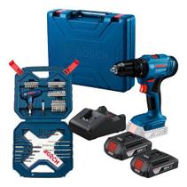 Furadeira Parafusadeira Impacto Gsb 183 Li Com Kit 54 Peças Furadeira Parafusadeira Impacto Gsb 183 Li Com Kit 54 Peças