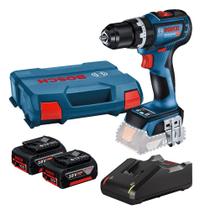 Furadeira Parafusadeira Impacto Gsb 18v-90 1/2 18v Bivolt Motor Brushless com 2 Baterias06019k61e1 - Bosch Furadeira Parafusadeira Impacto Gsb 18v-90 1/2 18v Bivolt Motor Brushless com 2 Baterias06019k61e1 - Bosch