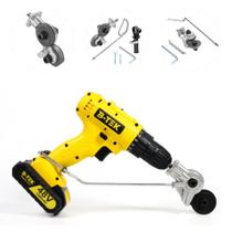 Furadeira Parafusadeira Profissional sem Fio com Tesoura de Corte Serviço Completo Furadeira Parafusadeira Profissional sem Fio com Tesoura de Corte Serviço Completo