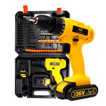 Furadeira Parafusadeira Sem Fio Baterias 36v 2100mah Potência 340w Torque 50nm E Maleta - B-TEK