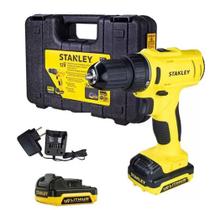 Furadeira Parafusadeira Stanley SCD121S2K-BR e 2 Bateria, 12 Volts