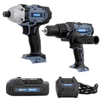Furadeira Parafusadeira TRB0011, Chave de Impacto TRB0001, Carregador e Carregador de Bateria Furadeira Parafusadeira TRB0011, Chave de Impacto TRB0001, Carregador e Carregador de Bateria