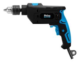 Furadeira Philco Force 3000 Rpm Mandril 13mm 850w Pfu04 127V Cor Preto com detalhes em Azul
