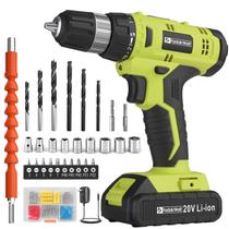 Furadeira sem fio FADAKWALT 20V Electric Power 30N.m Torque Furadeira sem fio FADAKWALT 20V Electric Power 30N.m Torque