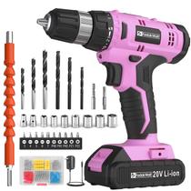 Furadeira sem fio FADAKWALT 20V elétrica com bateria e carregador