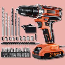 Furadeira sem fio KELNOW 21V PowerPack, mandril de 3/8", conjunto de 27 unidades