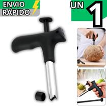 Furador Abridor De Coco em Inox Profissional Resistente Manual Fácil de Abrir