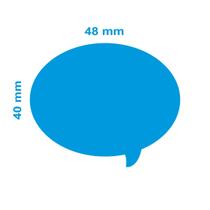 Furador Art & Montagem - Extra Gigante Diálogo Oval (Papel e EVA)