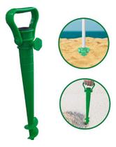 Furador De Areia Suporte Para Guarda Sol Praia Piscina Pesca