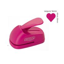 Furador de EVA e Papel Scrapbook Coração Médio 38mm 01 un - BRW Furador de EVA e Papel Scrapbook Coração Médio 38mm 01 un - BRW