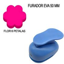 Furador de Eva Make+ 50mm Flor 6 Pétalas - Make Mais