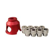 Furador De Furos Em Alumínio Para Furos Retos De 3-10mm Com 8 Buchas De Aço Para Conexão De Dowel De